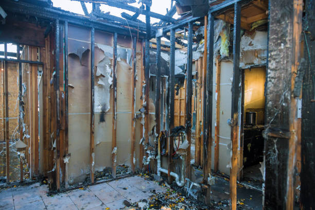 Professional Fire Damage Assessment technician working in Bernardsville, NJ